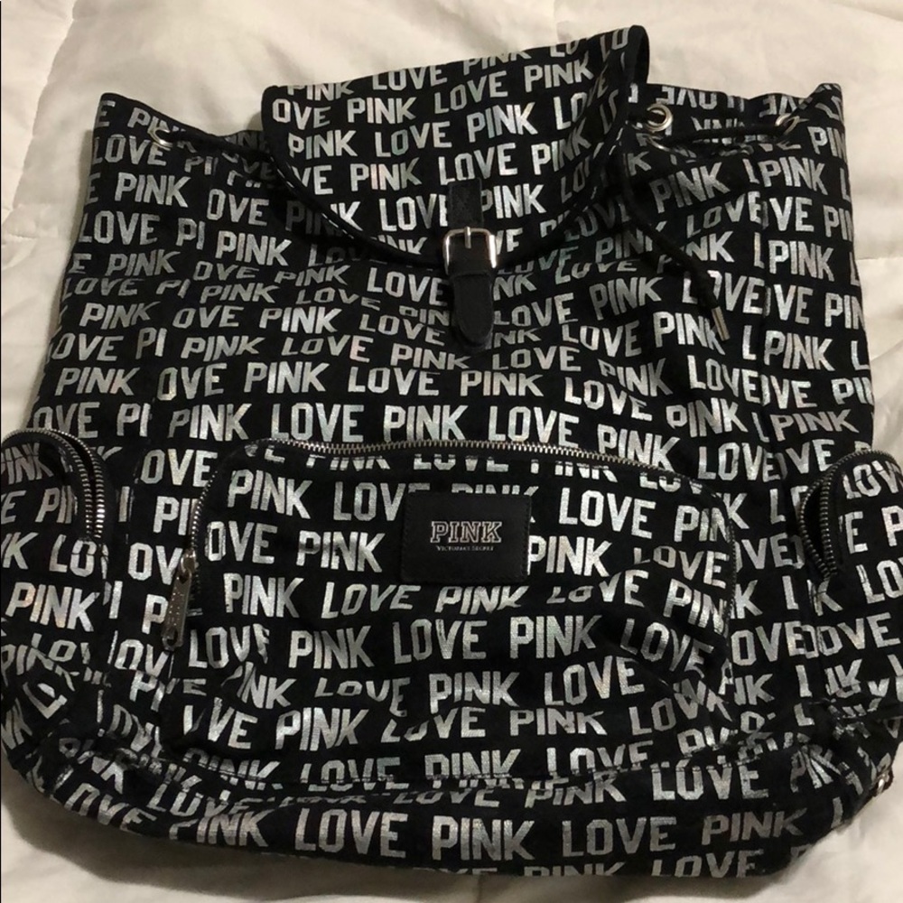 Pink backpack